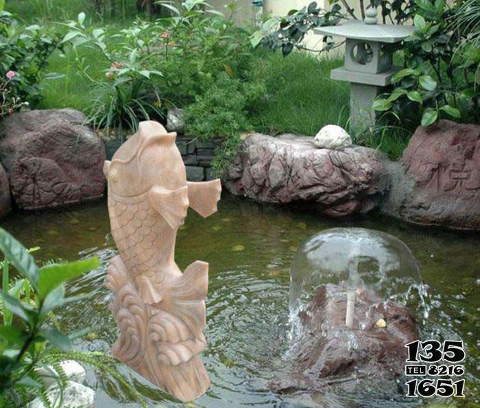 喷水雕塑- 园林摆放的花岗岩石雕创意 喷水雕塑高清图片