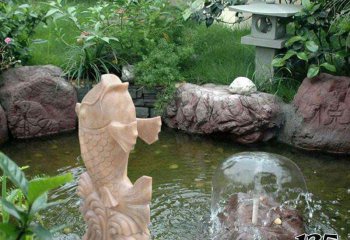 喷水雕塑- 园林摆放的花岗岩石雕创意 喷水雕塑
