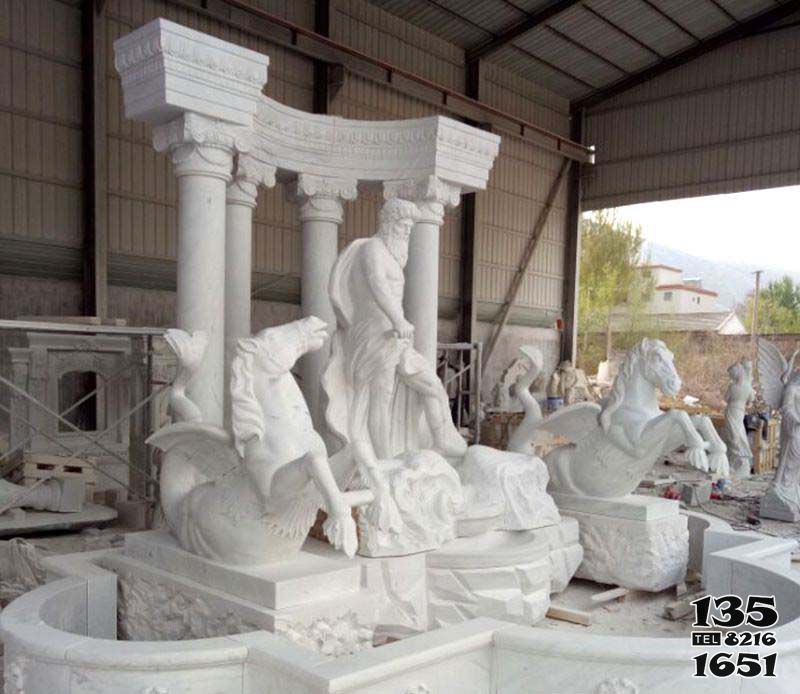 喷泉雕塑-园林欧式喷泉景观石雕