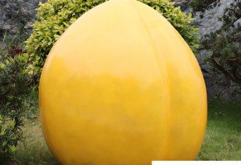 水果雕塑-农场景观黄图玻璃钢模型摆件园区装饰水果雕塑