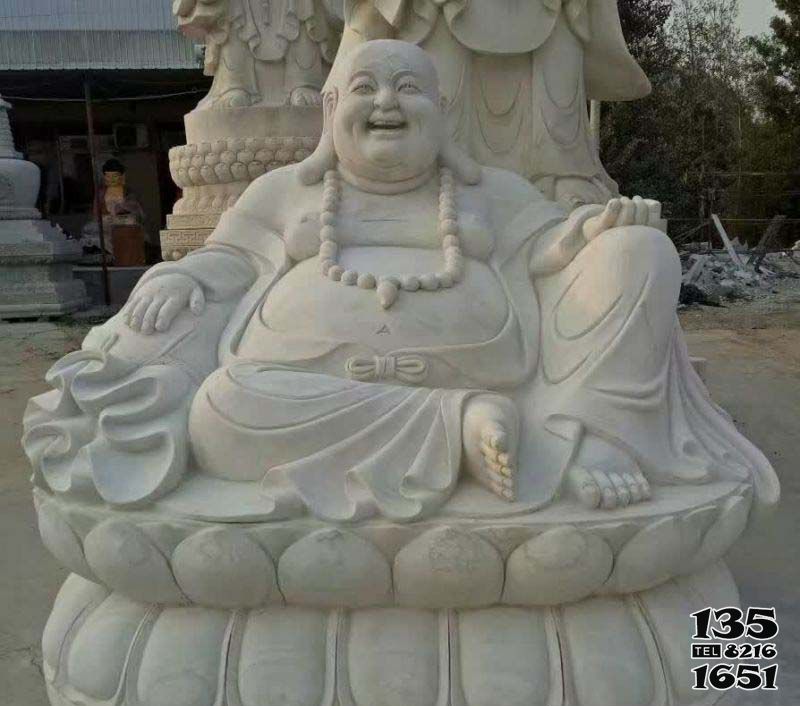 弥勒佛雕塑-户外广场大型大理石布袋和尚弥勒佛雕塑 弥勒佛雕塑-户外广场大型大理石布袋和尚弥勒佛雕塑高清图片