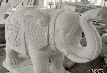大象雕塑-户外园林大型景观大象雕塑