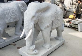 大象雕塑-动物大型仿真动物行走的大象雕塑