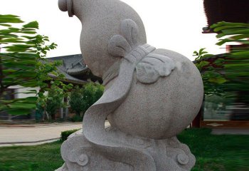 葫芦雕塑-公园景区石雕葫芦雕塑