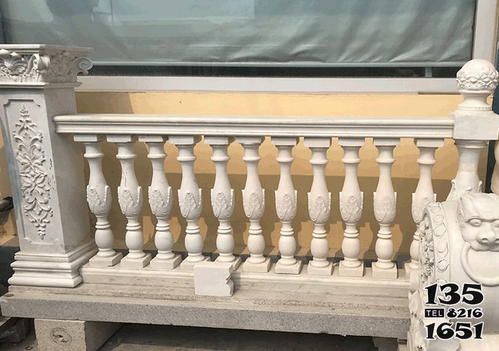 栏杆栏板雕塑-别墅楼梯欧式罗马柱装饰栏杆