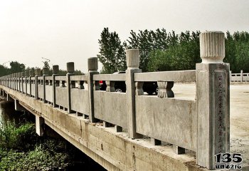栏杆栏板雕塑-公园石桥简易青石栏杆雕塑