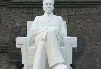 刘少奇雕塑-户外园林汉白玉石雕伟大的无产阶级革命家刘少奇雕塑
