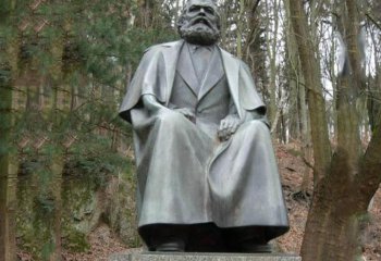 马克思雕塑-户外园林不锈钢国际共产主义运动的开创者马克思雕塑