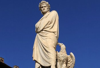 伽利略雕塑-广场汉白玉石雕景观伽利略雕塑