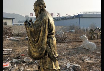 孔子雕塑-公园人物至圣先师孔子铜雕