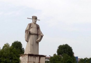 宋慈雕塑-大型公园广场汉白玉浮雕法医学家宋慈石雕塑