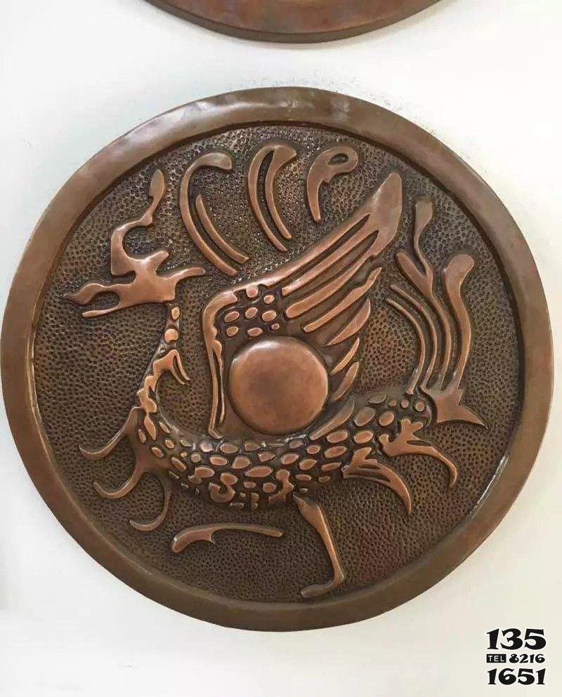 朱雀雕塑-室内摆放的玻璃钢抽象朱雀雕塑 朱雀雕塑-室内摆放的玻璃钢抽象朱雀雕塑高清图片