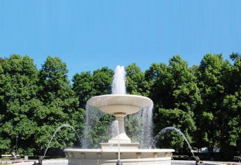 喷泉雕塑-公园园林大型欧式石雕喷泉雕塑