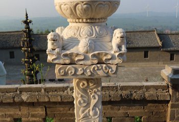 日晷雕塑-汉白玉石雕浮雕户外景观日晷雕塑