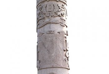 石柱雕塑-广场摆放中国历史文化景观 石柱雕塑