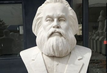马克思雕塑-公园石雕无产阶级的精神领袖马克思雕塑