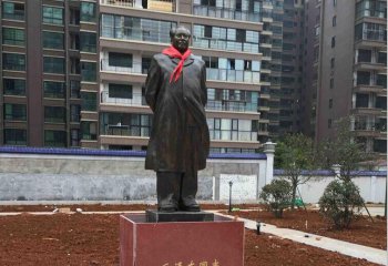 毛泽东雕塑-城市小区玻璃钢仿铜伟大领袖毛泽东雕塑
