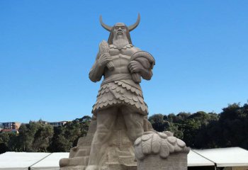 神农雕塑-中国上古人物人文初祖汉白玉神农雕像