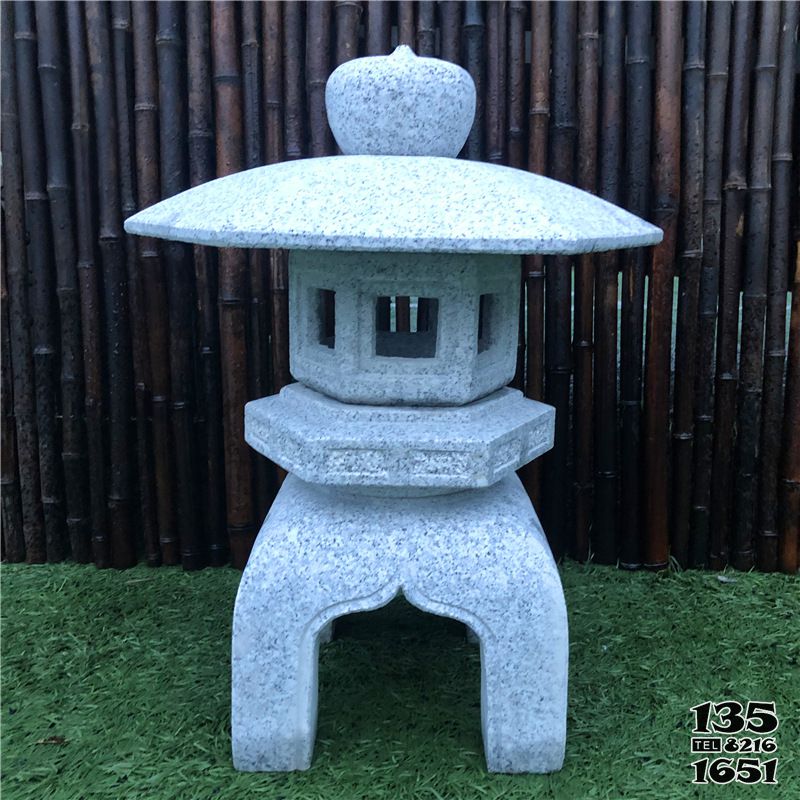 石灯雕塑-庭院花园大理石石雕日式石灯雕塑 石灯雕塑-庭院花园大理石石雕日式石灯雕塑高清图片