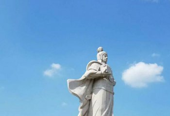 韩信雕塑-兵仙汉白玉石雕景区古代著名将领军事家韩信雕塑