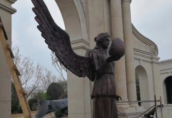 女神雕塑-别墅景观铜雕西方女神雕塑