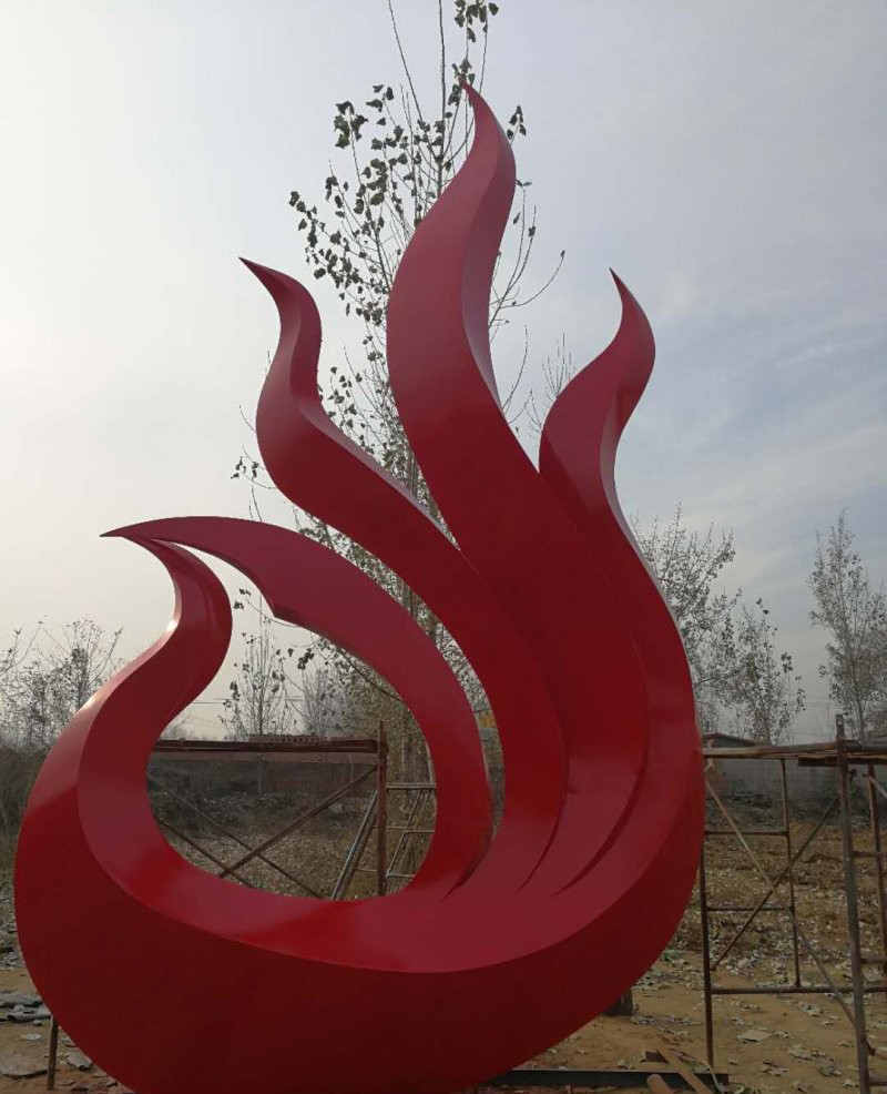 安徽不锈钢抽象凤凰效果图-不锈钢抽象凤凰雕塑 公园景观雕塑高清图片