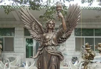西方天使铜雕-天使铜雕 西方人物铜雕