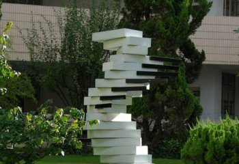 校园不锈钢书本雕塑-不锈钢书本雕塑 校园景观雕塑