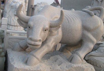 大理石华尔街牛雕塑-华尔街牛石雕