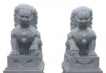 天安门传统狮子石雕-传统故宫狮子石雕