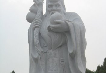 景区大理石老寿星雕塑-大型老寿星雕塑