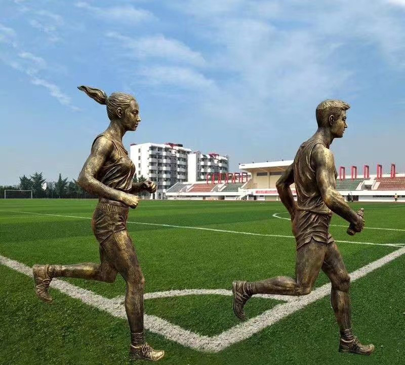跑步人物铜雕-跑步人物铜雕高清图片