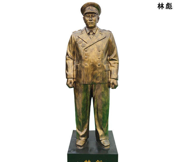 林彪铜雕像-林彪铜雕像，十大将军林彪铜雕高清图片