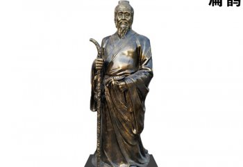 扁鹊铜雕像-扁鹊铜雕像，古代名医扁鹊铜雕
