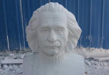 校园爱因斯坦头像石雕-校园石雕 爱因斯坦石雕