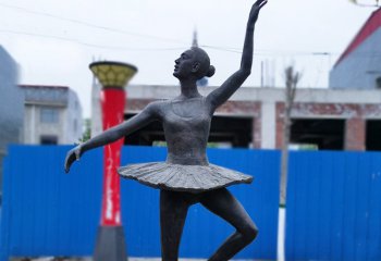 跳芭蕾舞的女孩铜雕-芭蕾舞女孩铜雕 跳芭蕾舞人物铜雕