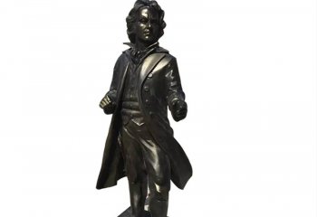 西方名人音乐家贝多芬铜雕-西方名人铜雕 贝多芬铜雕