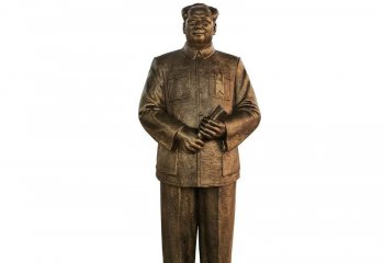 革命家伟人毛泽东铜雕-革命伟人铜雕 毛泽东铜雕